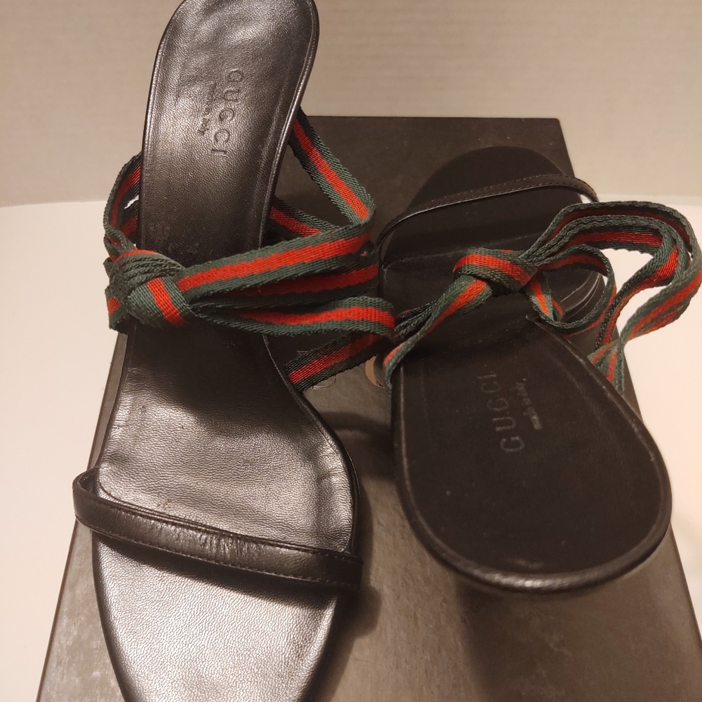 Gucci "Mirabelle" mule sandals - Picture 2 of 7
